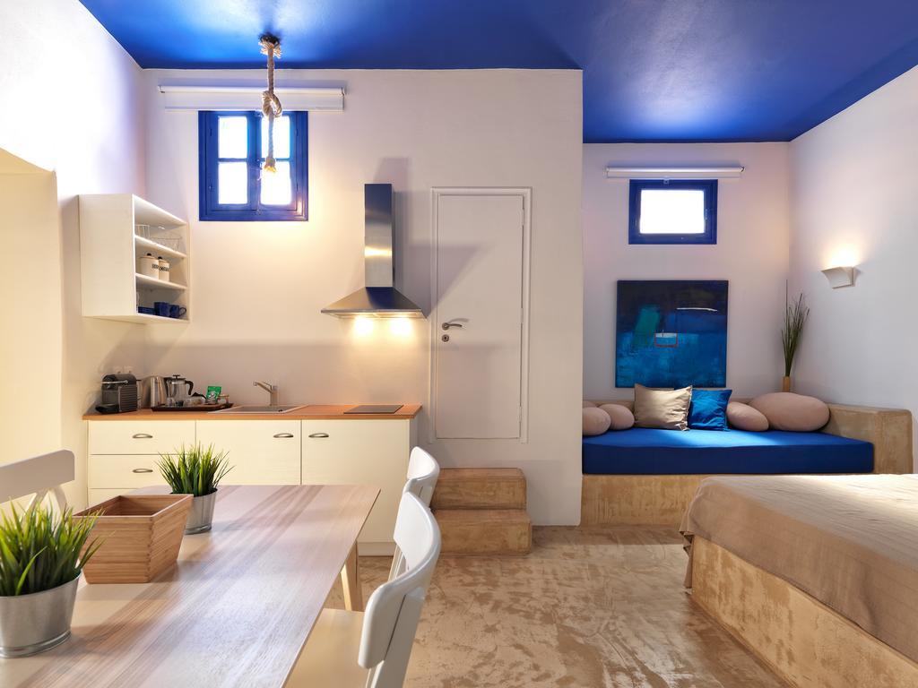 Psathi Blue Beta Apartman Kímolosz Kültér fotó
